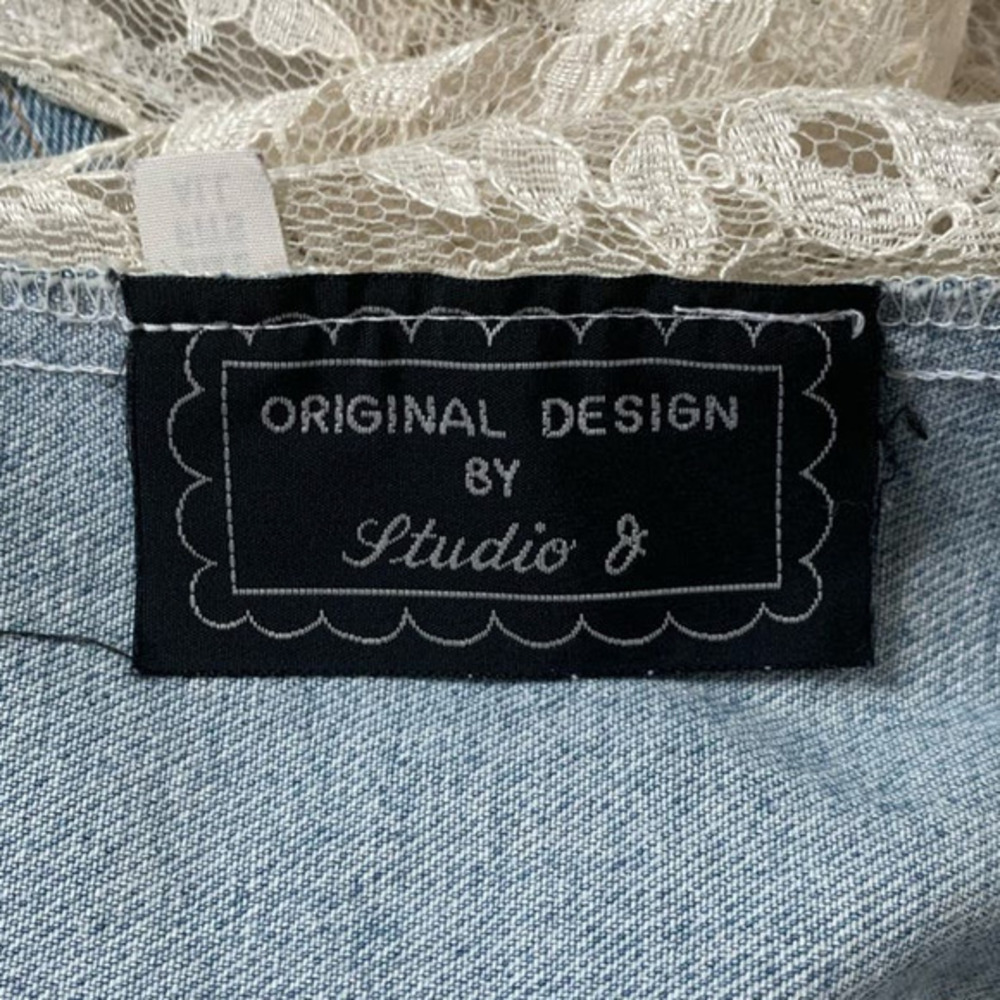 Vintage Denim Floral Painting‎ Vest - Picture 11 of 11